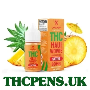 CanaPuff Maui Wowie 89mg THC - Liquid, 30 ml UK