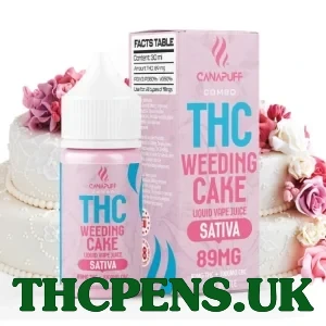 CanaPuff THC/1000mg CBC - Weeding Cake 89mg THC - Liquid, 30 ml