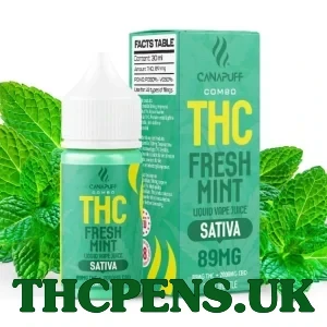 THC LIQUID MINT FLAVOR
